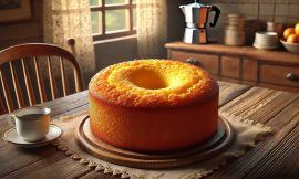 Bolo de Fubá com Toque de Laranja: Uma Delícia da Vovórka! 🍊🐽