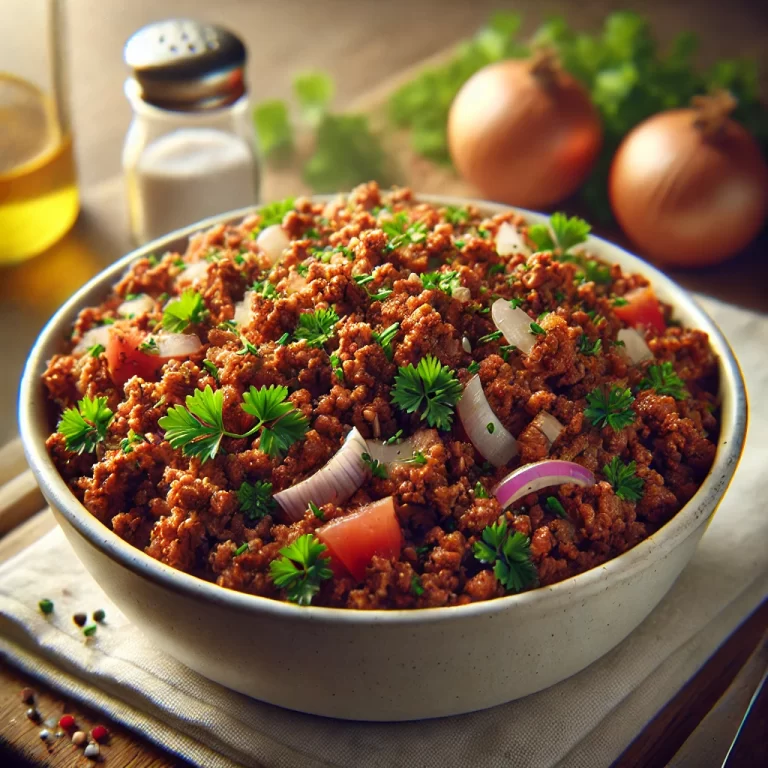 Leia mais sobre o artigo Quer uma Carne Moída Deliciosa em Apenas 15 Minutos? 🤩 Veja Como Fazer Essa Receita Super Prática!