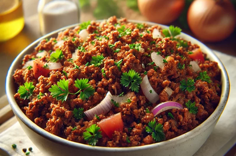 Carne Moída Refogada