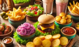 Hambúrgueres Incríveis: Eleve Seu Lanche com Acompanhamentos Irresistíveis! 🍔✨
