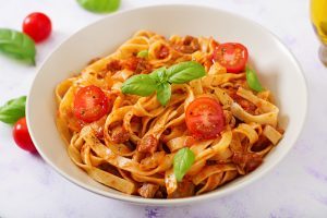 Designed by Freepik - https://www.freepik.com/free-photo/pasta-fettuccine-bolognese-with-tomato-sauce-white-bowl_7698254.htm#fromView=search&page=1&position=4&uuid=85c00477-be94-4fdc-8289-42ad6103c788