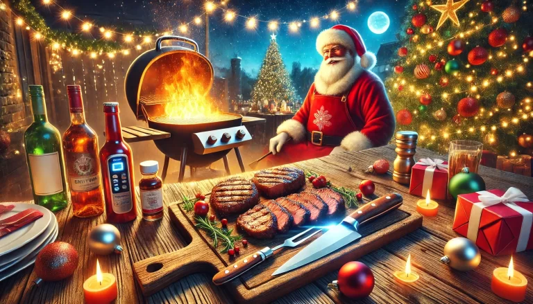 Leia mais sobre o artigo 🎅🔥 Surpreenda os Amigos Churrasqueiros Neste Natal com Presentes Criativos! 🍖🎁